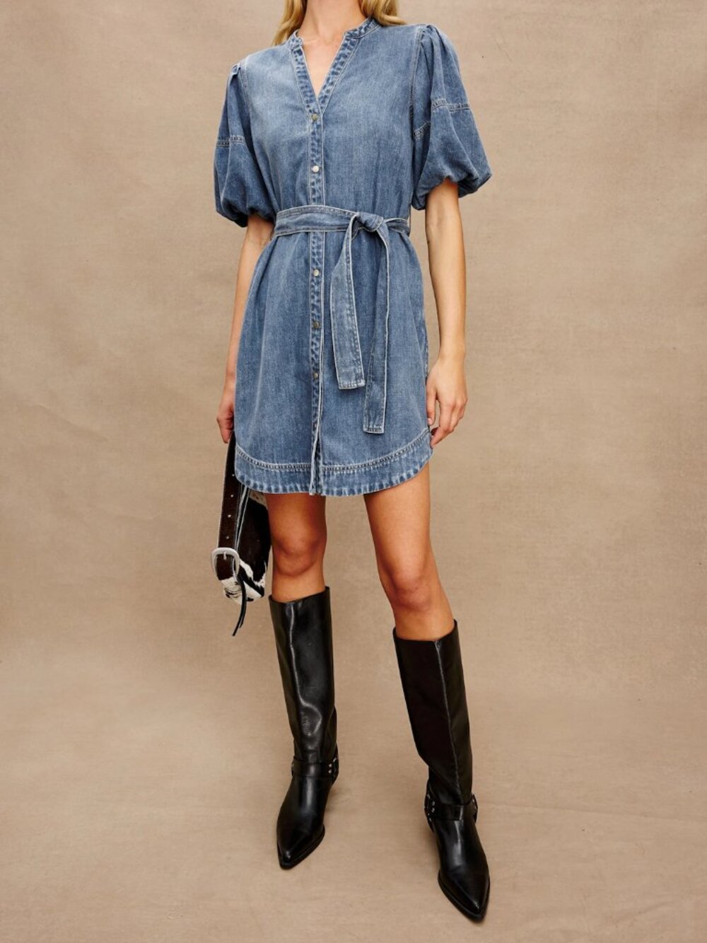 NWT Rails Kingsley Denim Dress Size XS